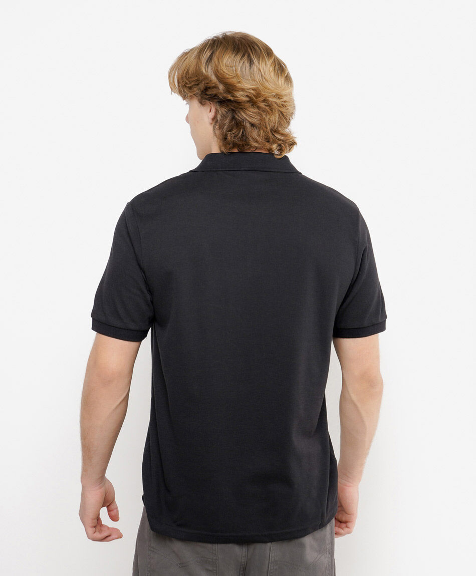 Remera hombre lisa cuello piqu&eacute;