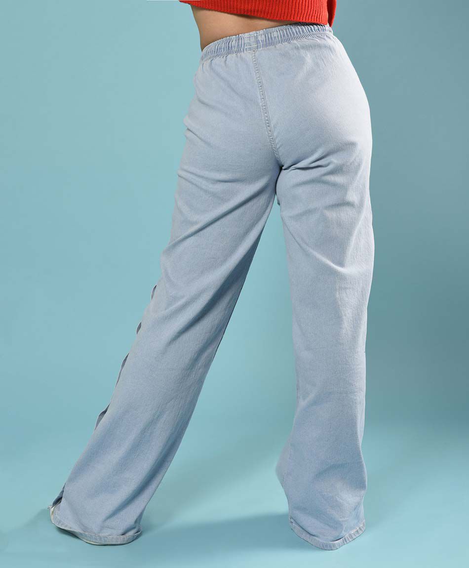 Jeans tiro alto