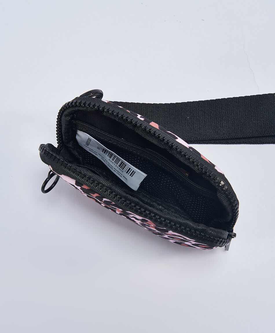 Billetera mujer colgante animal print