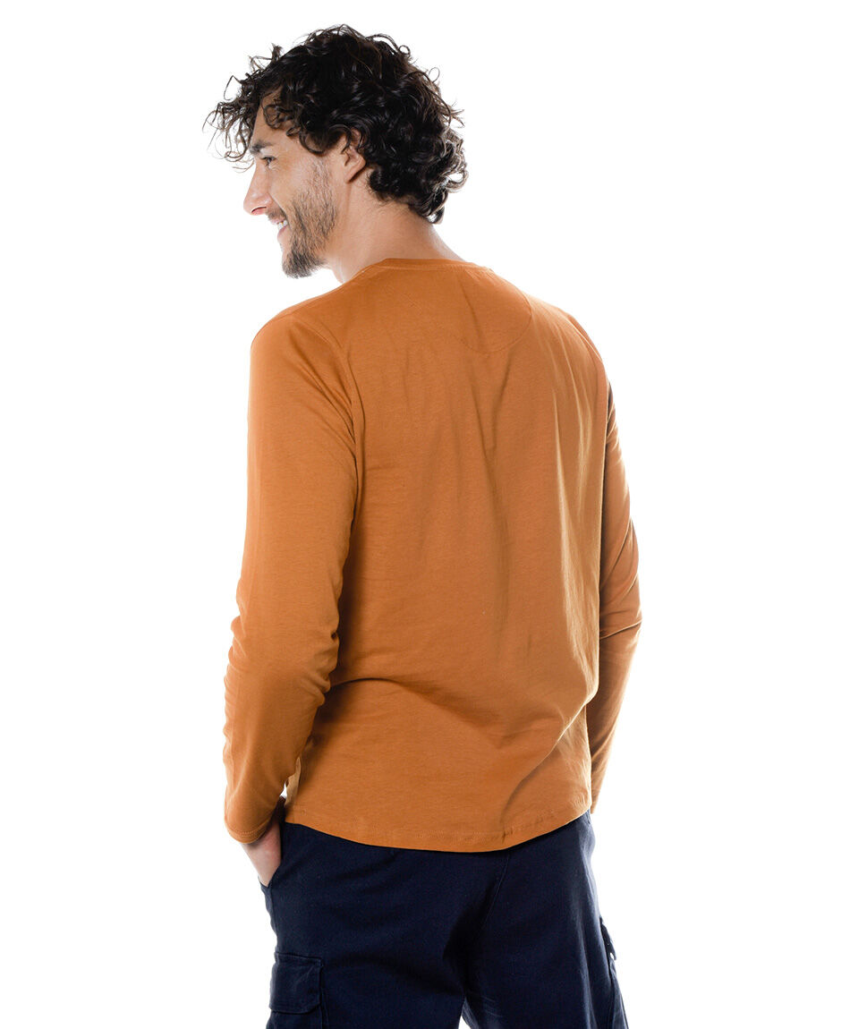 Polera algodon estampada