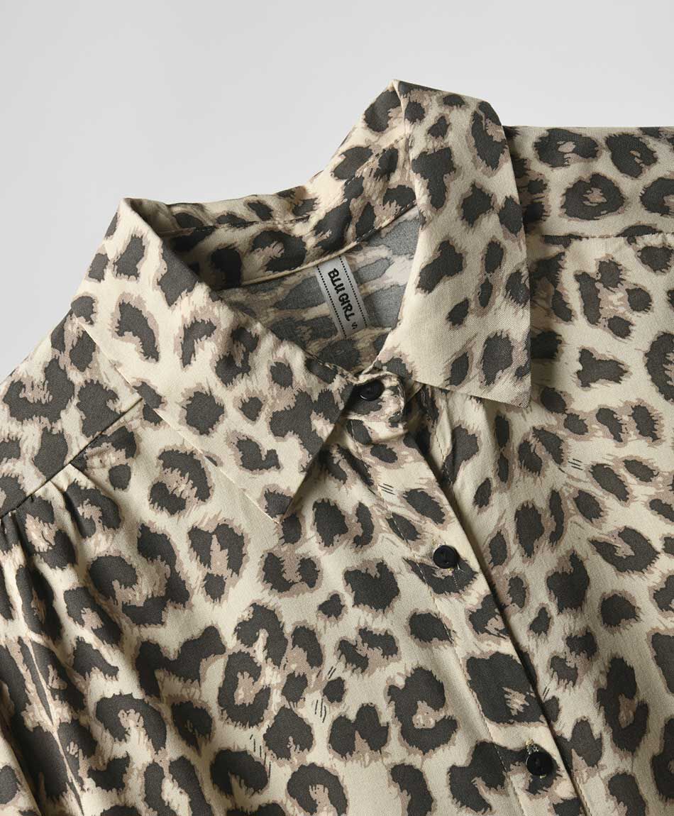 Blusa mujer estampado animal print