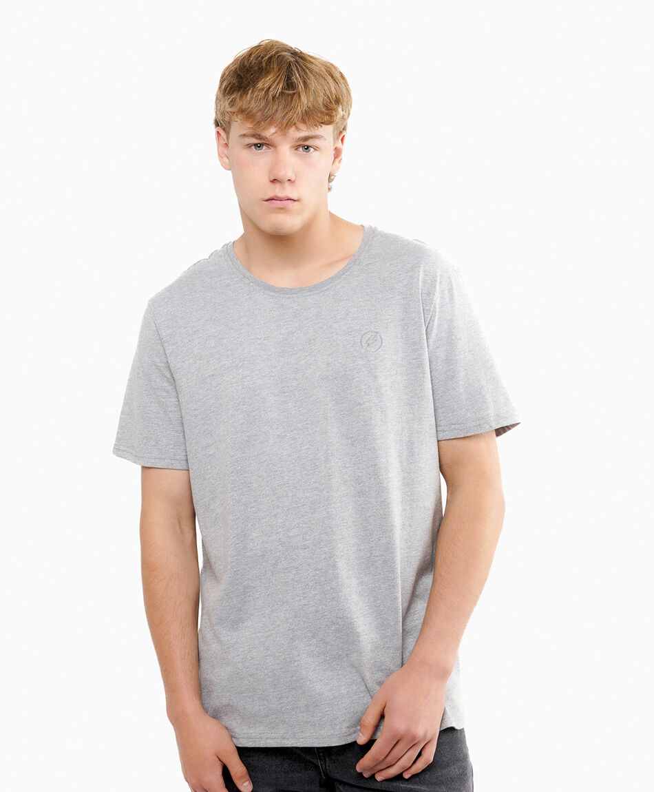 Remera hombre b&aacute;sica lisa