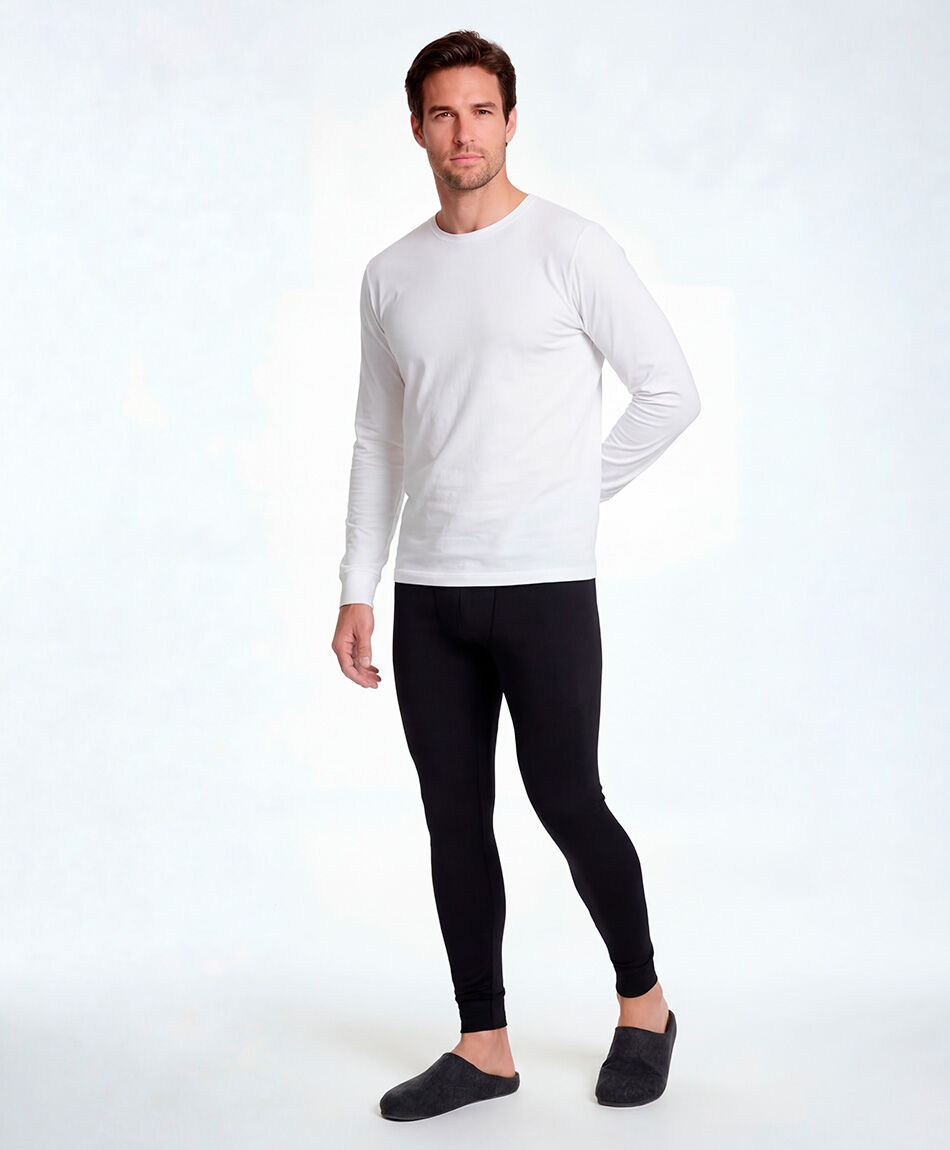 Calzoncillo largo hombre algod&oacute;n