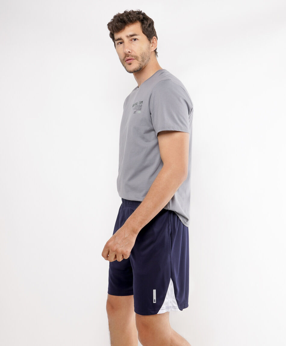 Short deportivo hombre navy
