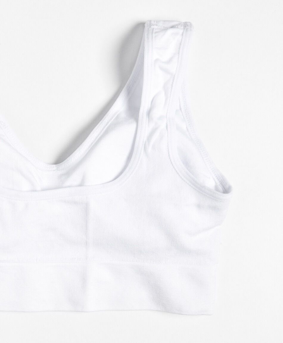 Top mujer seamless escote redondo