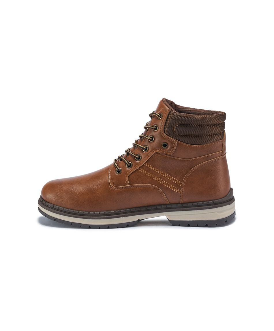 Bot&iacute;n hombre casual camel