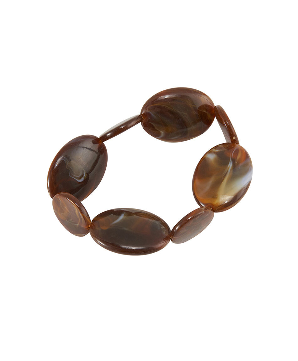Pulsera mujer caf&eacute;
