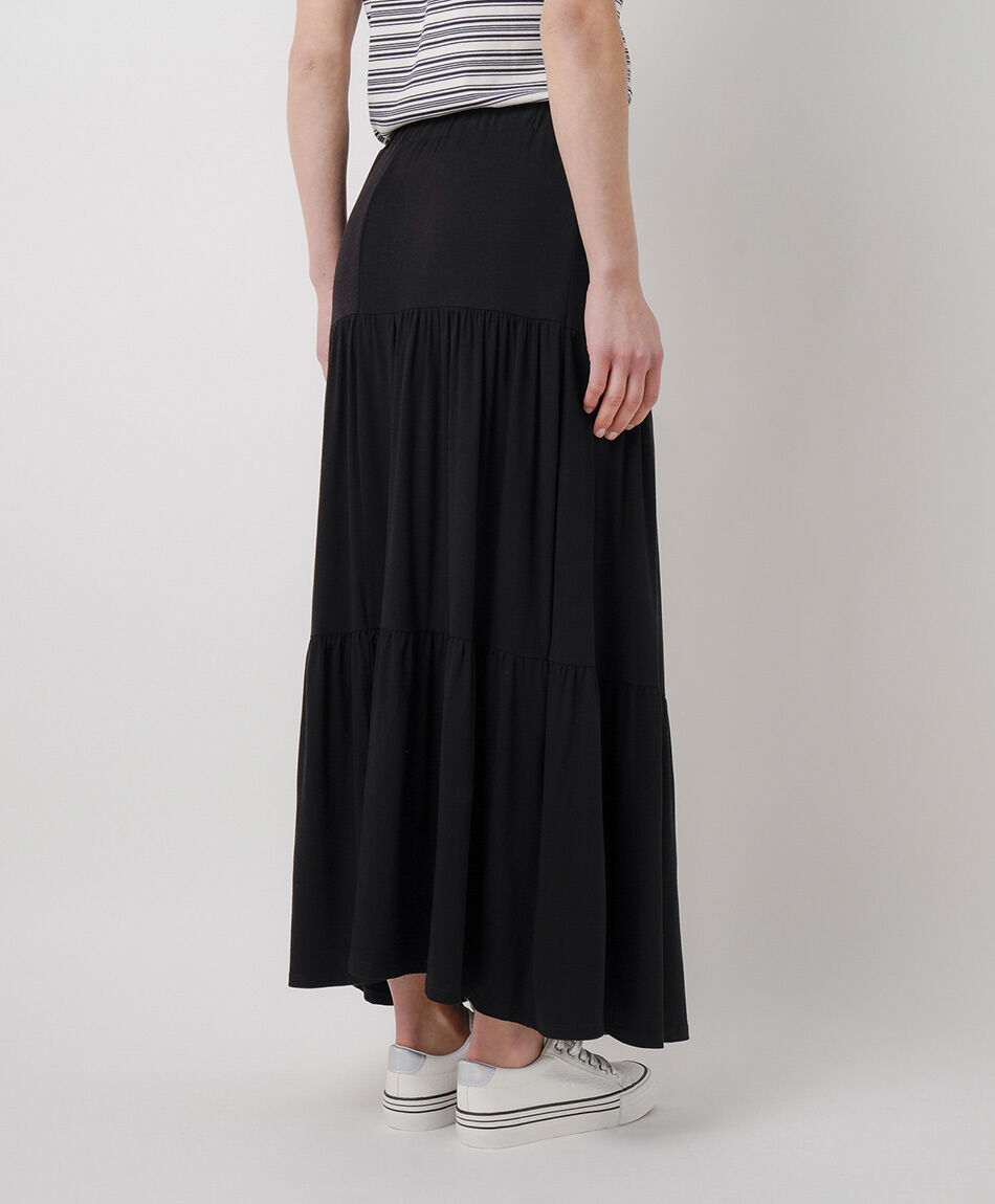Pollera mujer pisos black