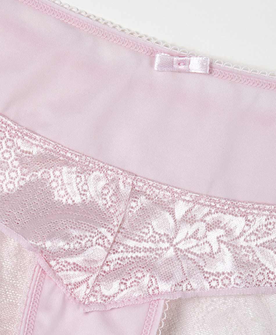 Pantaleta mujer encajes y transparencias