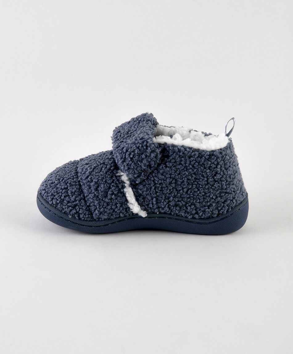 Pantufla infantil (23 a 29) azul chiporro