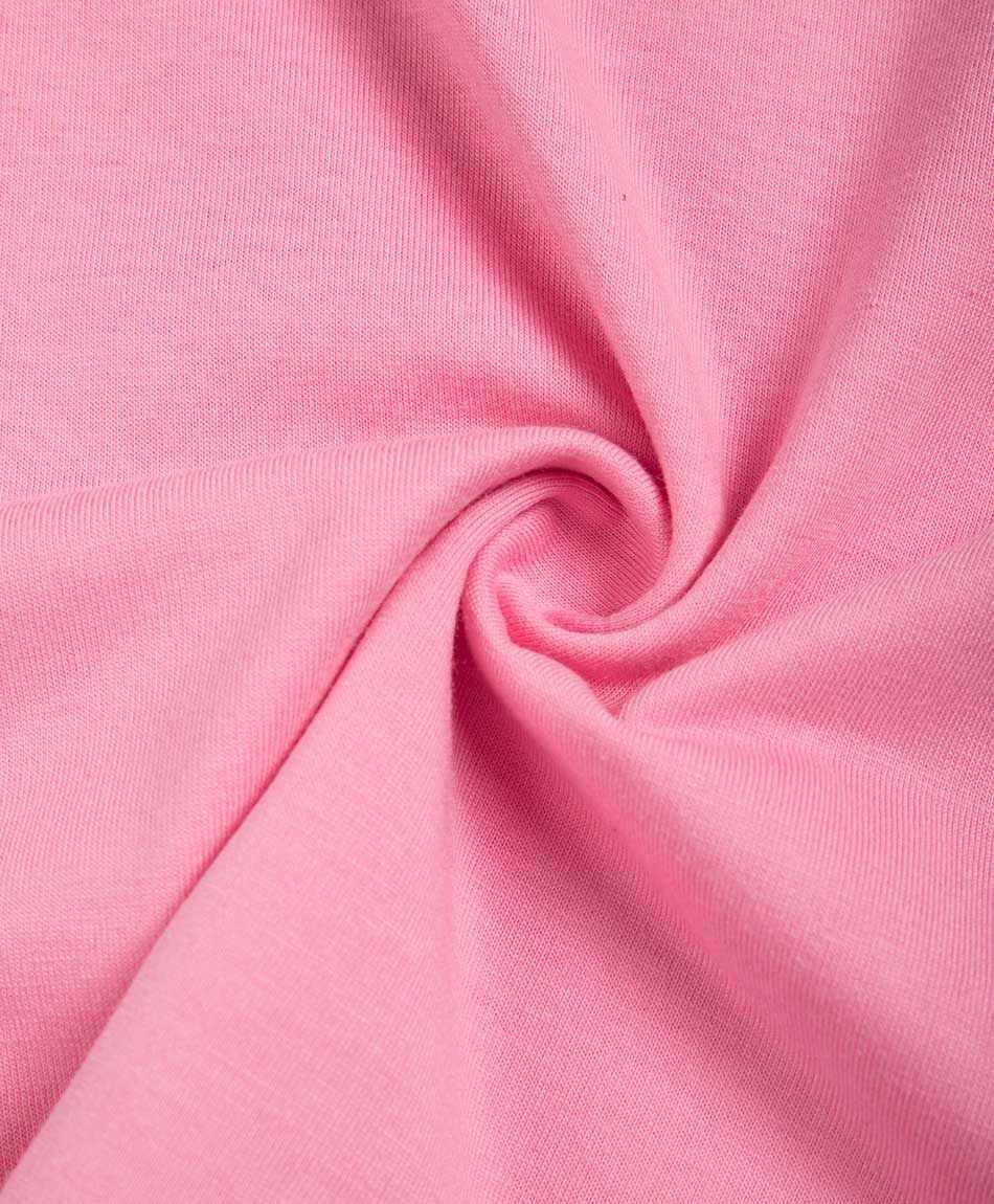 Remera ni&ntilde;a good vibes rosa