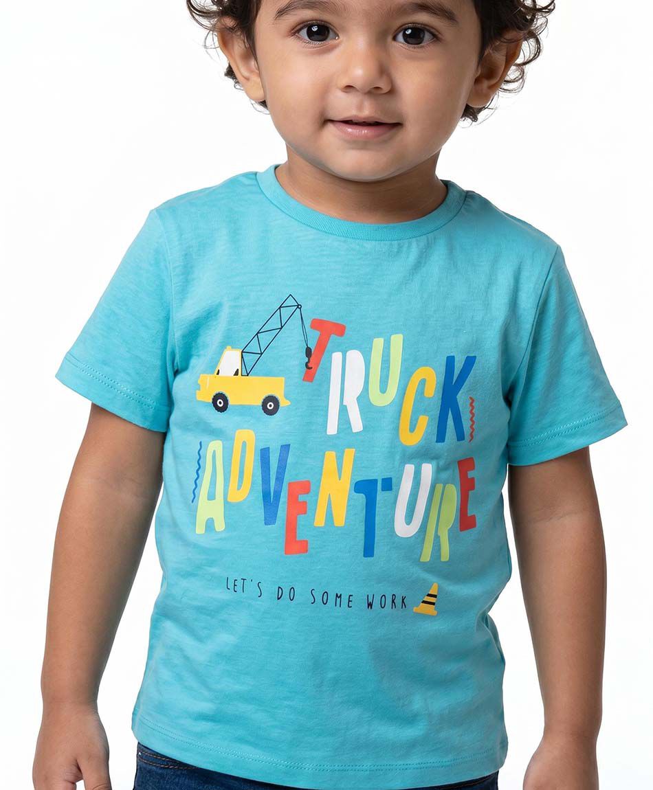 Remera beb&eacute; truck adventure