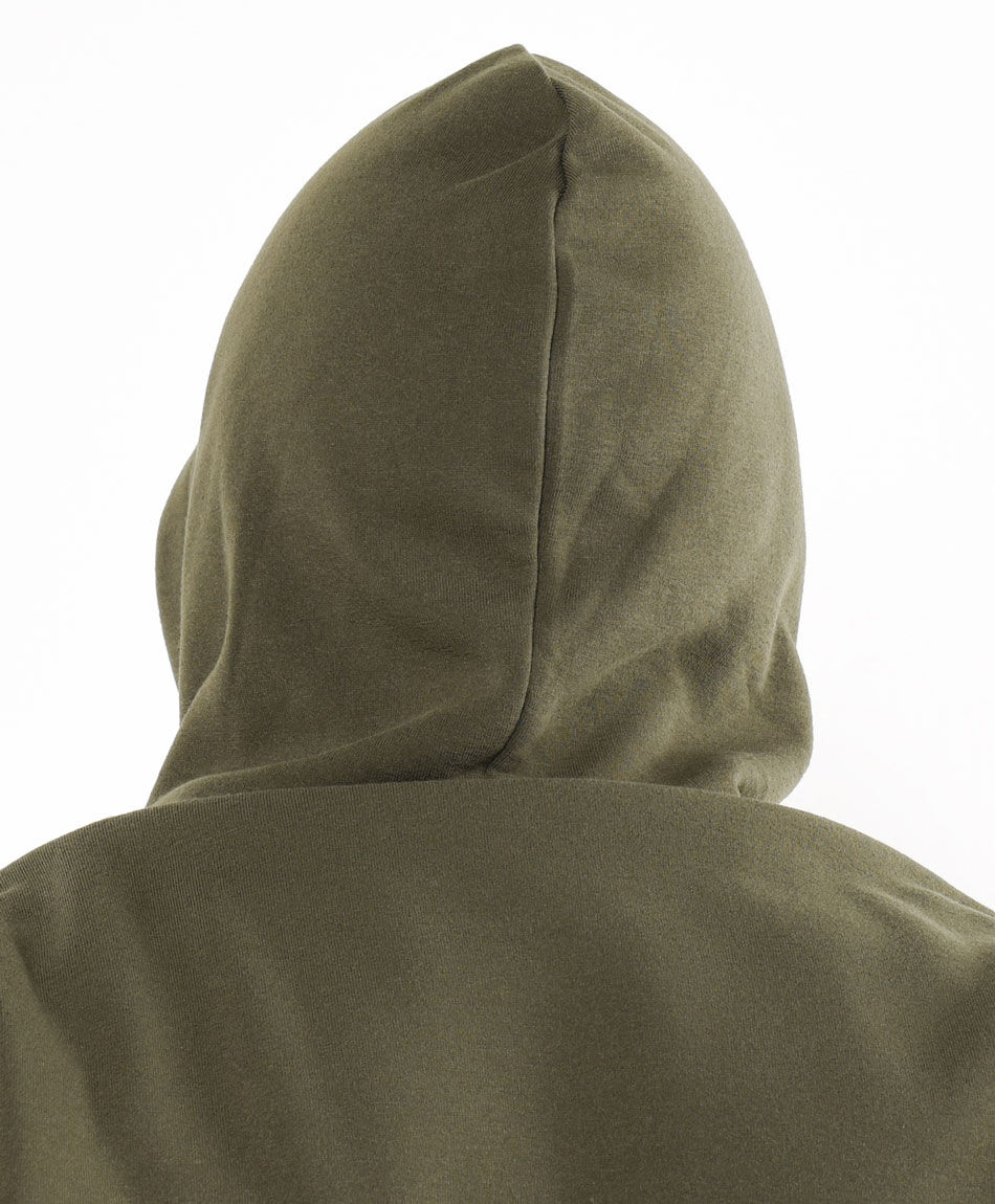 Buzo hombre liso capucha