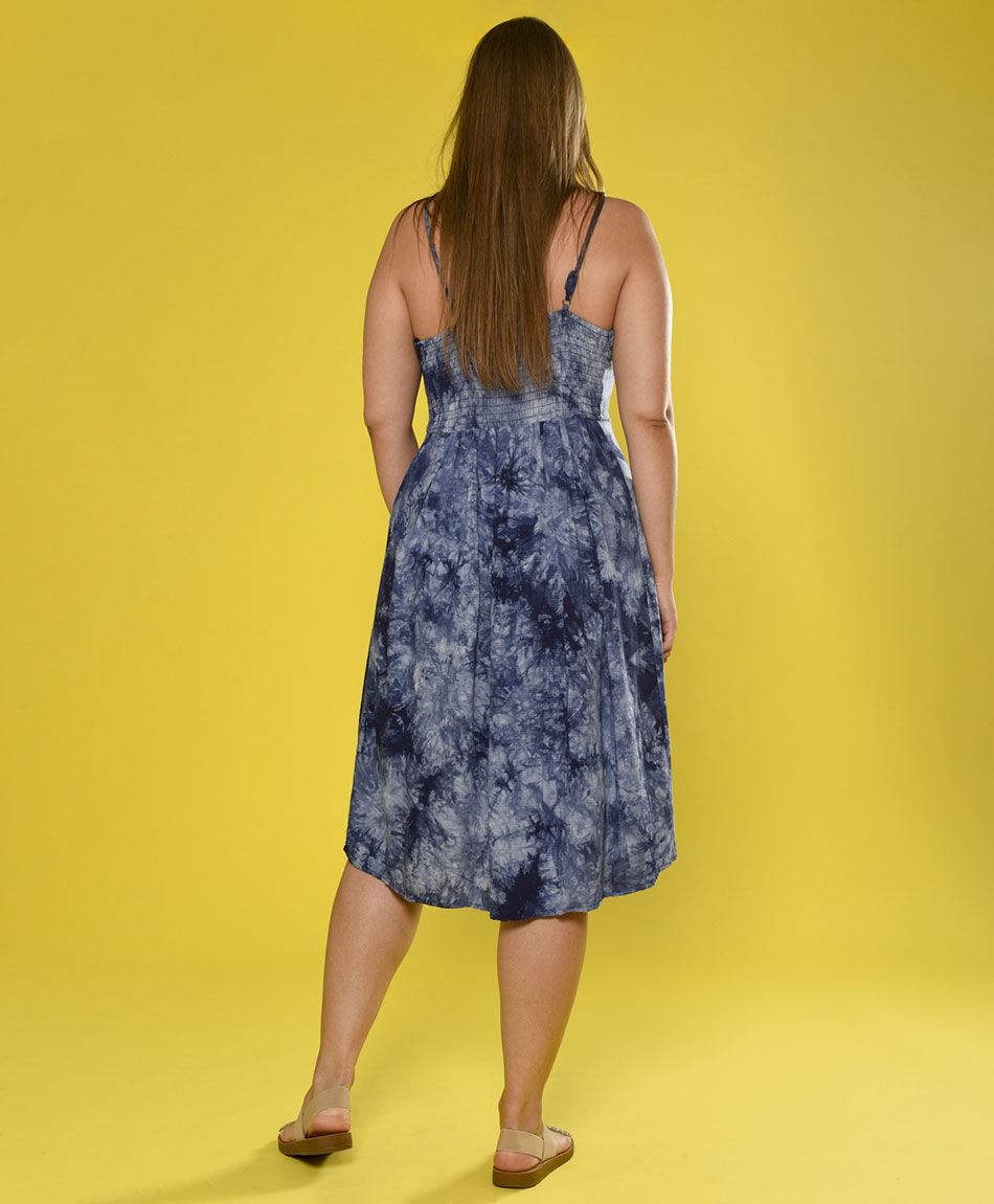 Vestido tie dye