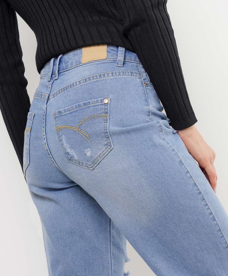 Jeans mujer wide leg