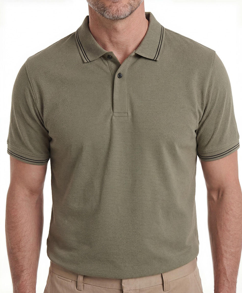 Remera hombre polo verde