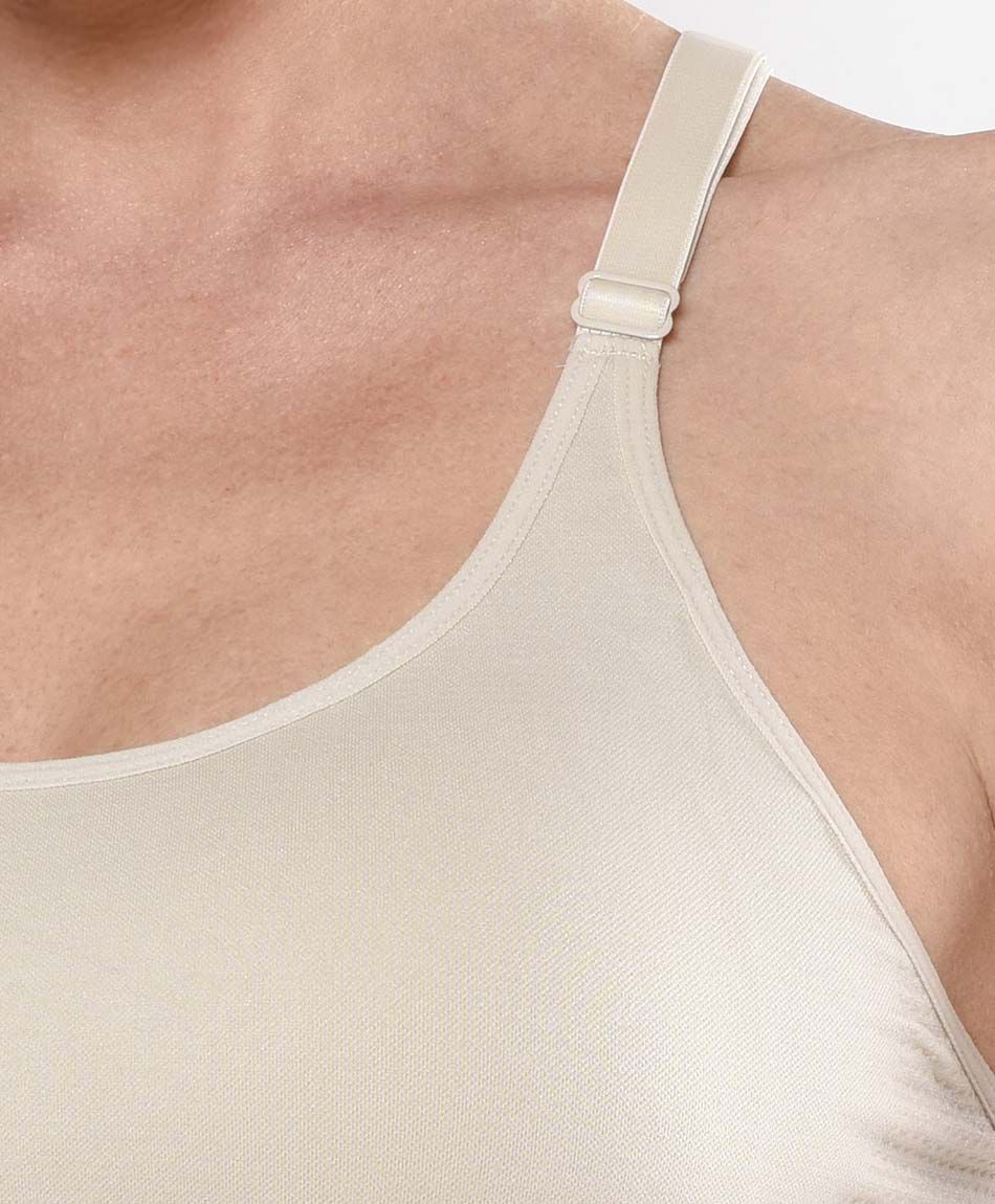 Top mujer texturas escote redondo