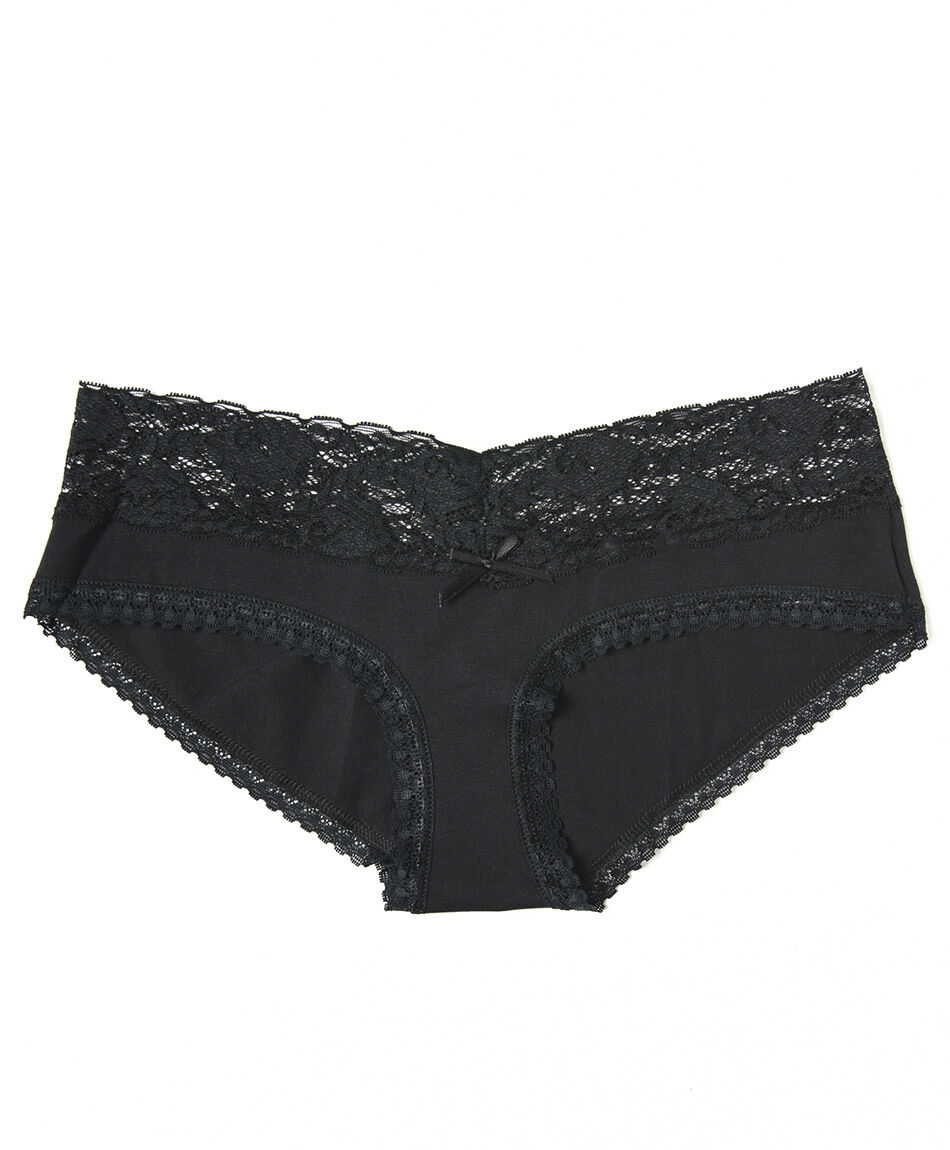 Pantaleta mujer cintura encaje