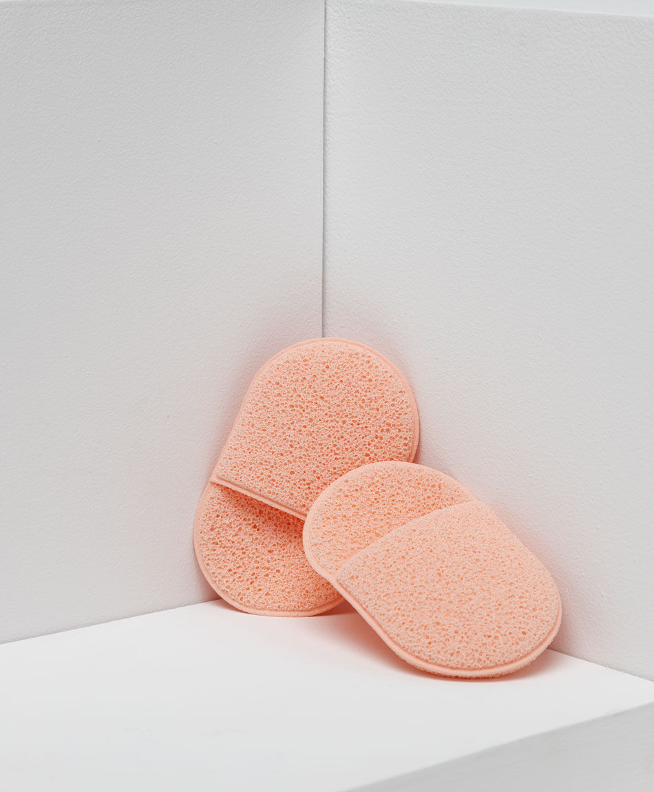 Set 2 esponjas removedoras de maquillaje