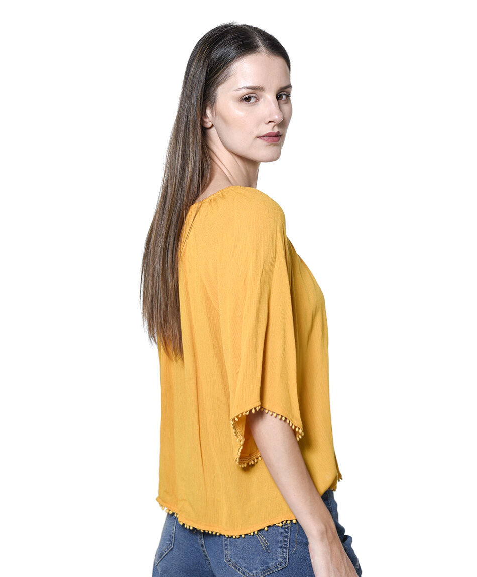 Blusa bambula envivada