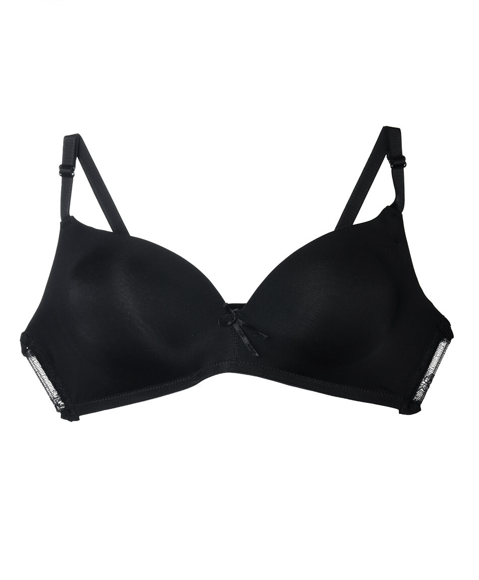 Bralette mujer malla floreada