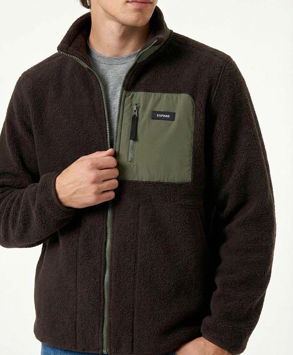Campera hombre heave fleece