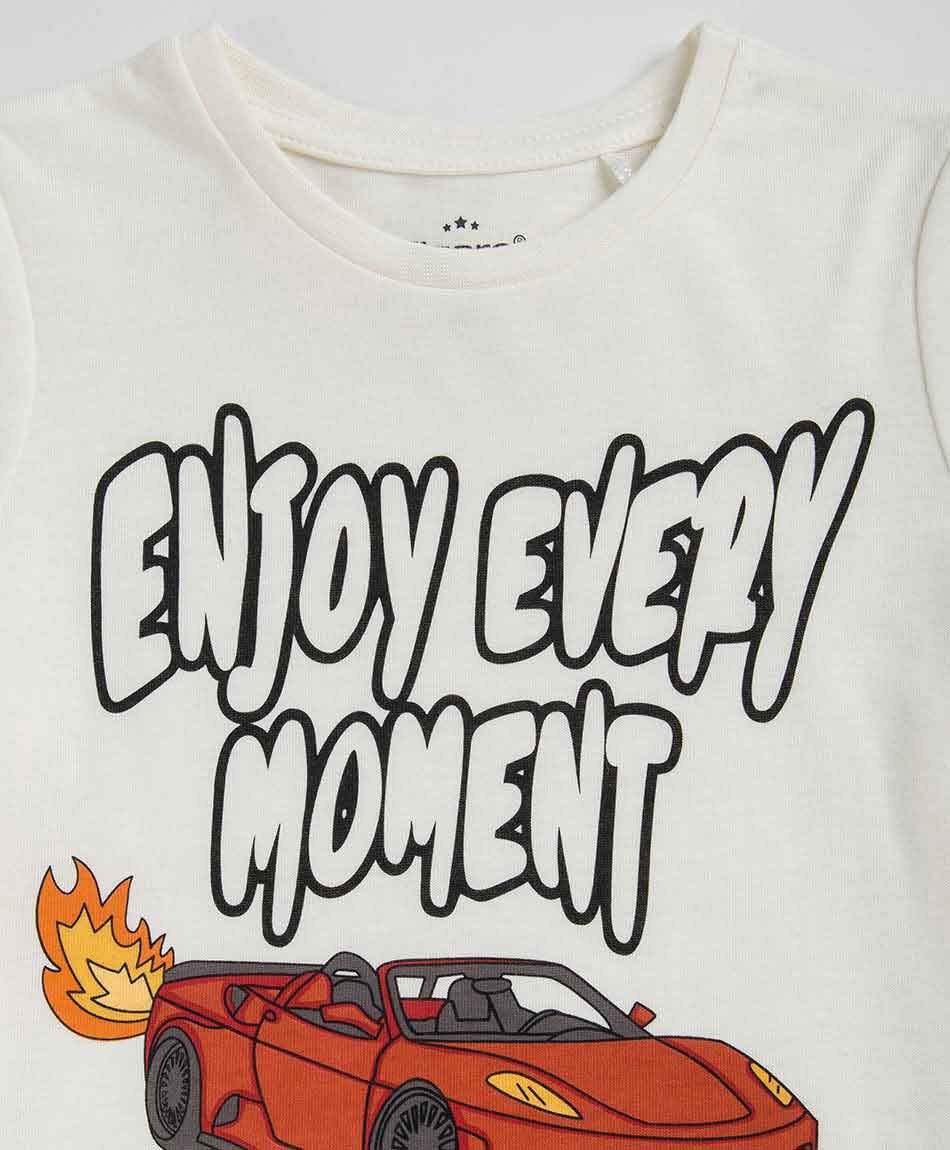 Remera beb&eacute; auto deportivo