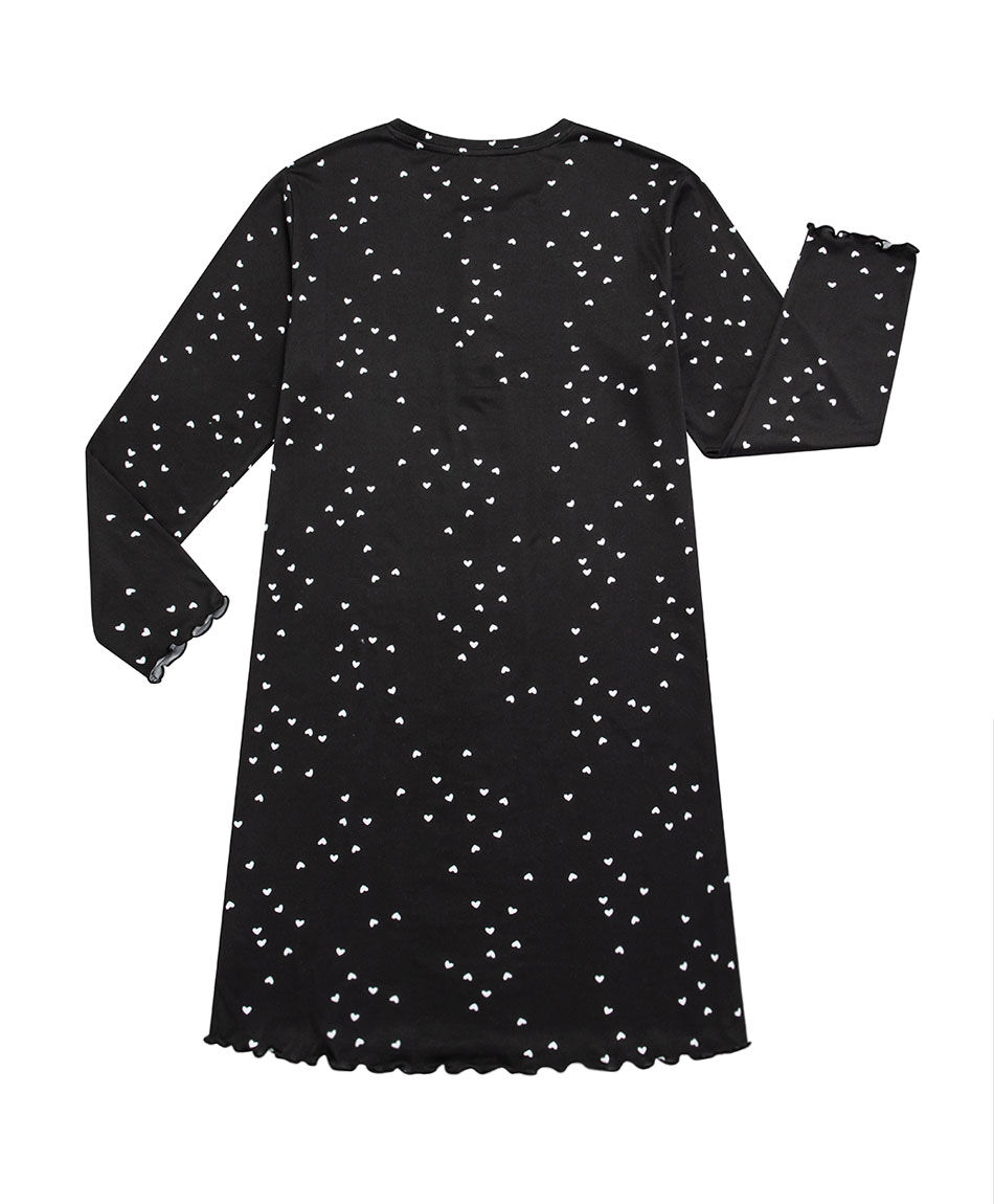 Camisola mujer corazones white