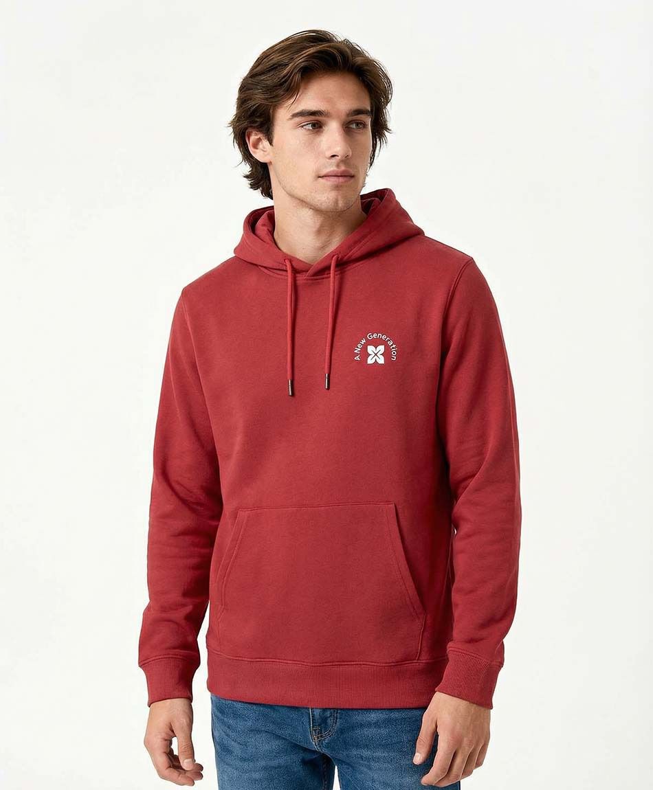 Buzo hombre doble estampado new generation