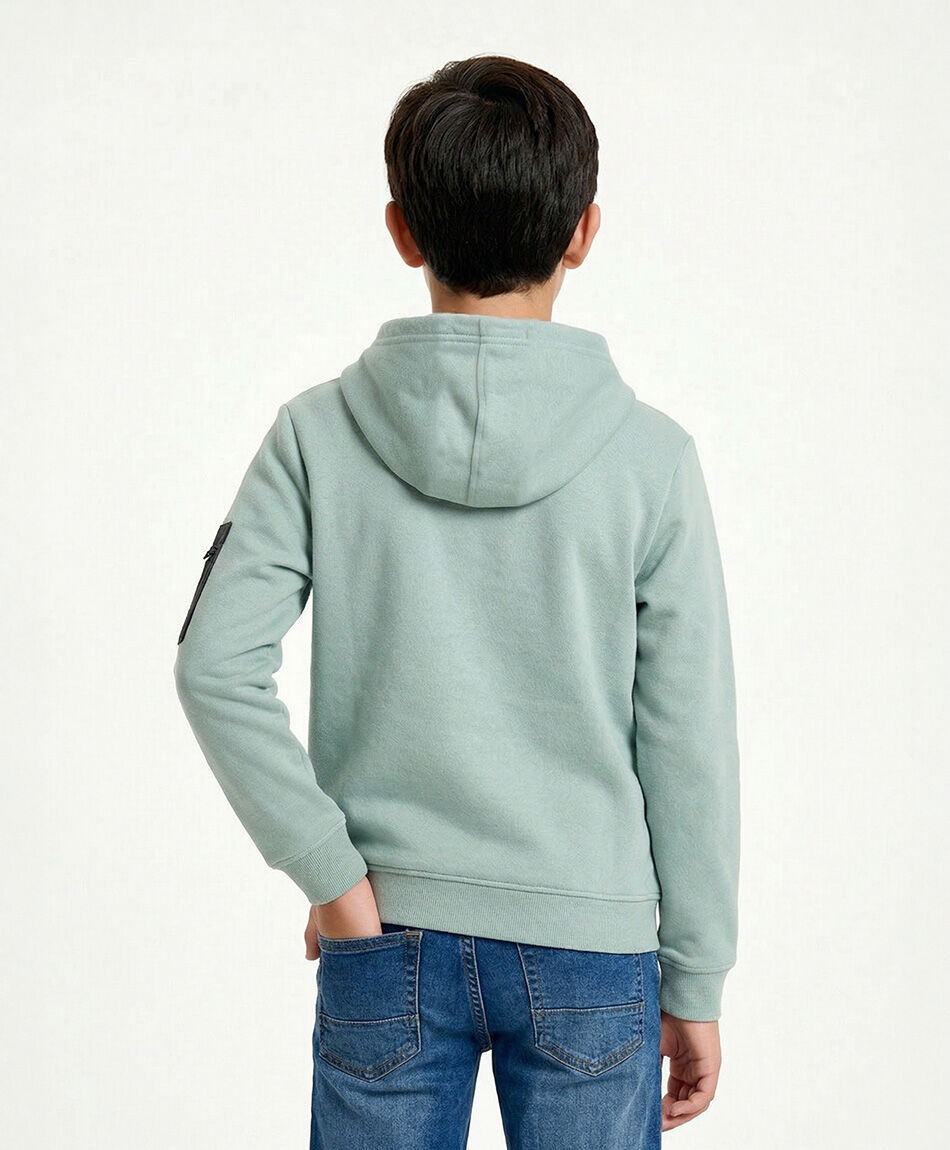 Buzo ni&ntilde;o canguro green