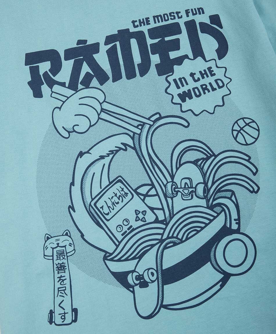 Remera ni&ntilde;o estampado ram&eacute;n