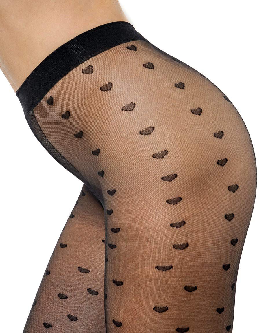 Pantis mujer corazones&nbsp;90 denier
