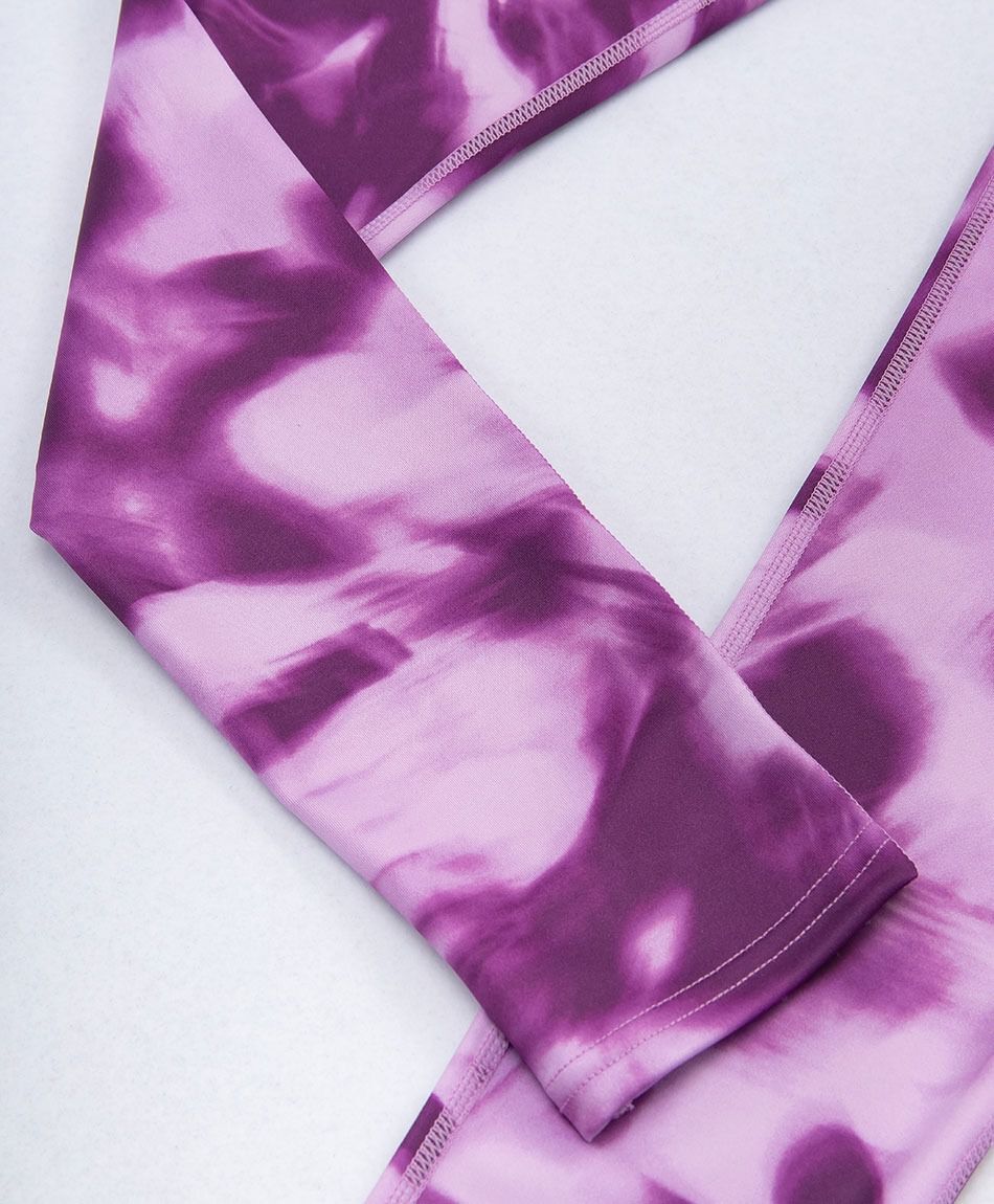 Calza deportiva mujer print lila