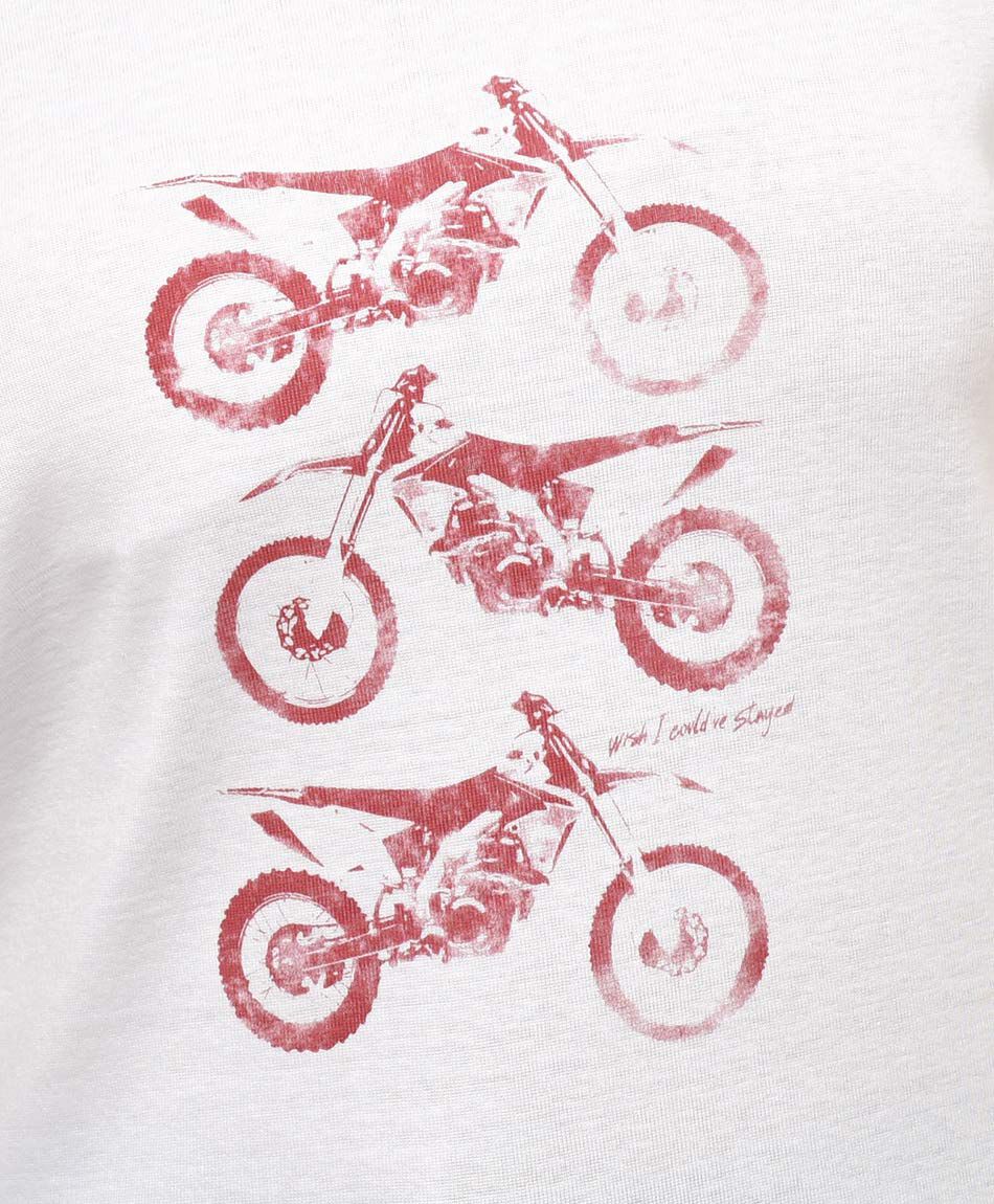 Remera mujer estampado motos
