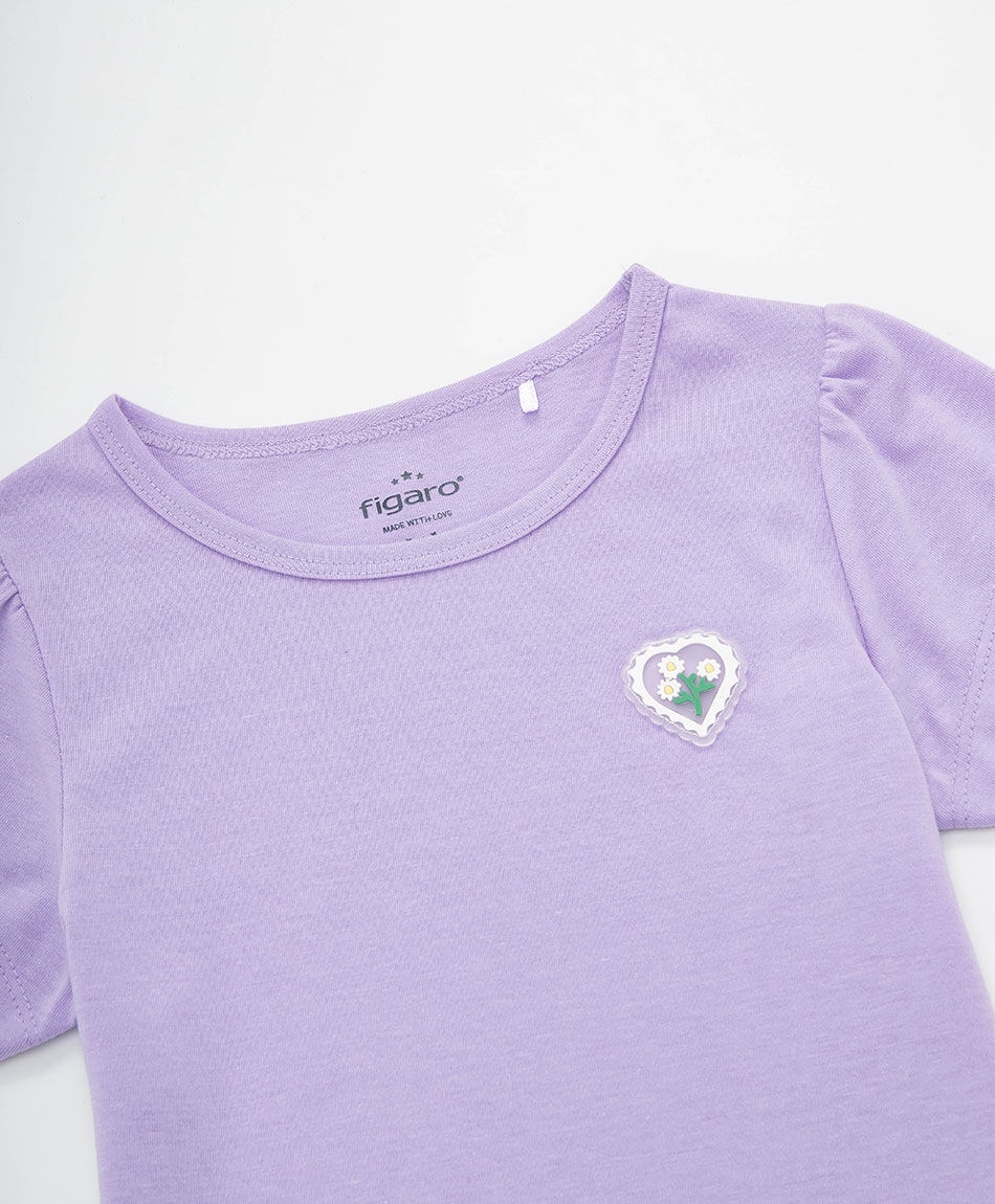Remera beb&eacute; parche flores