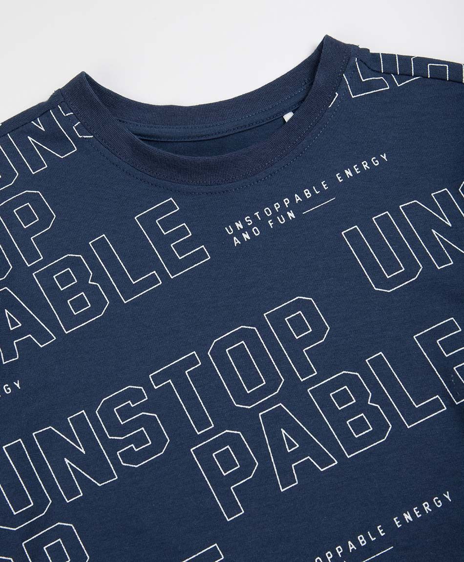 Remera nino unstoppable