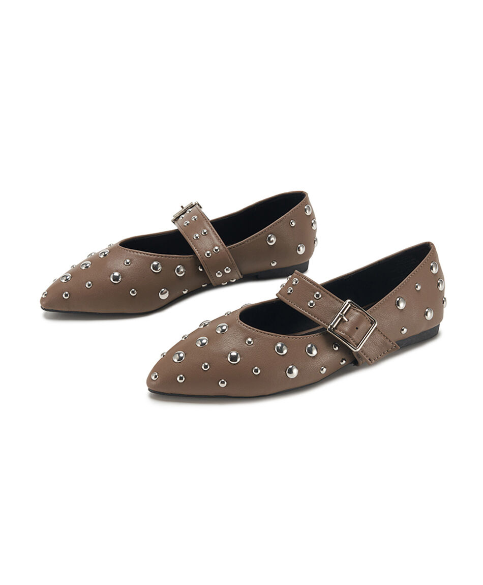 Ballerina mujer tachas