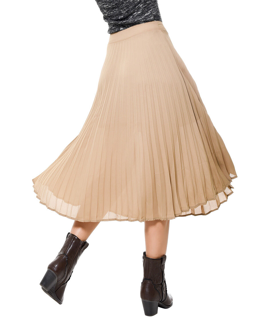 Falda plisada