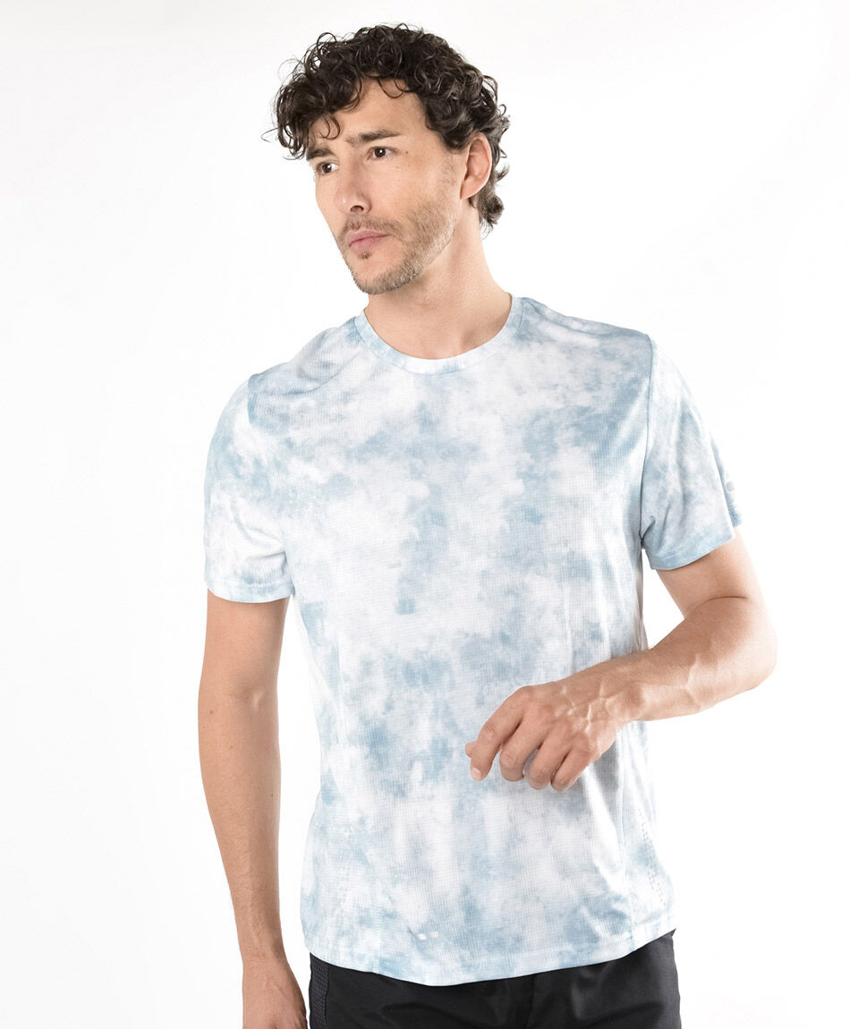 Remera deportiva hombre tie dye