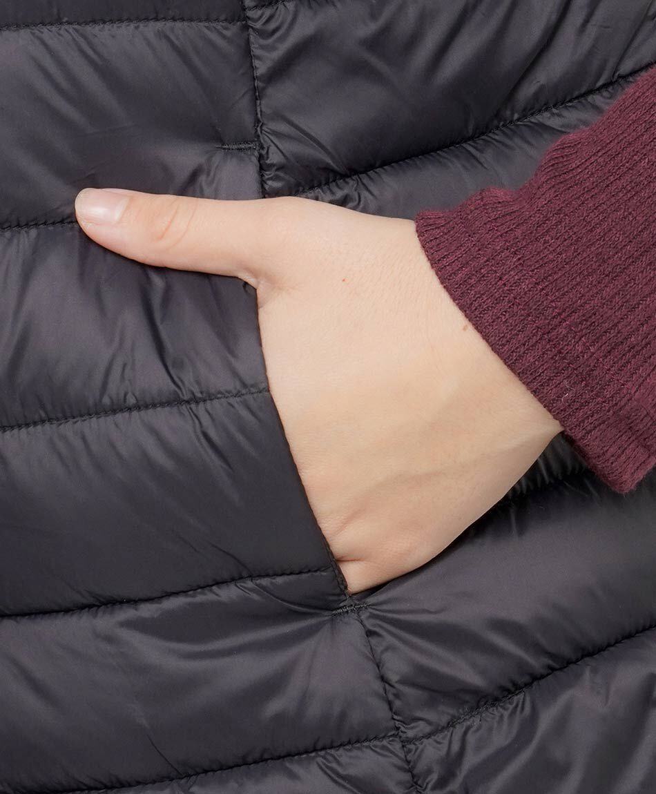 Parka mujer puffa con botones