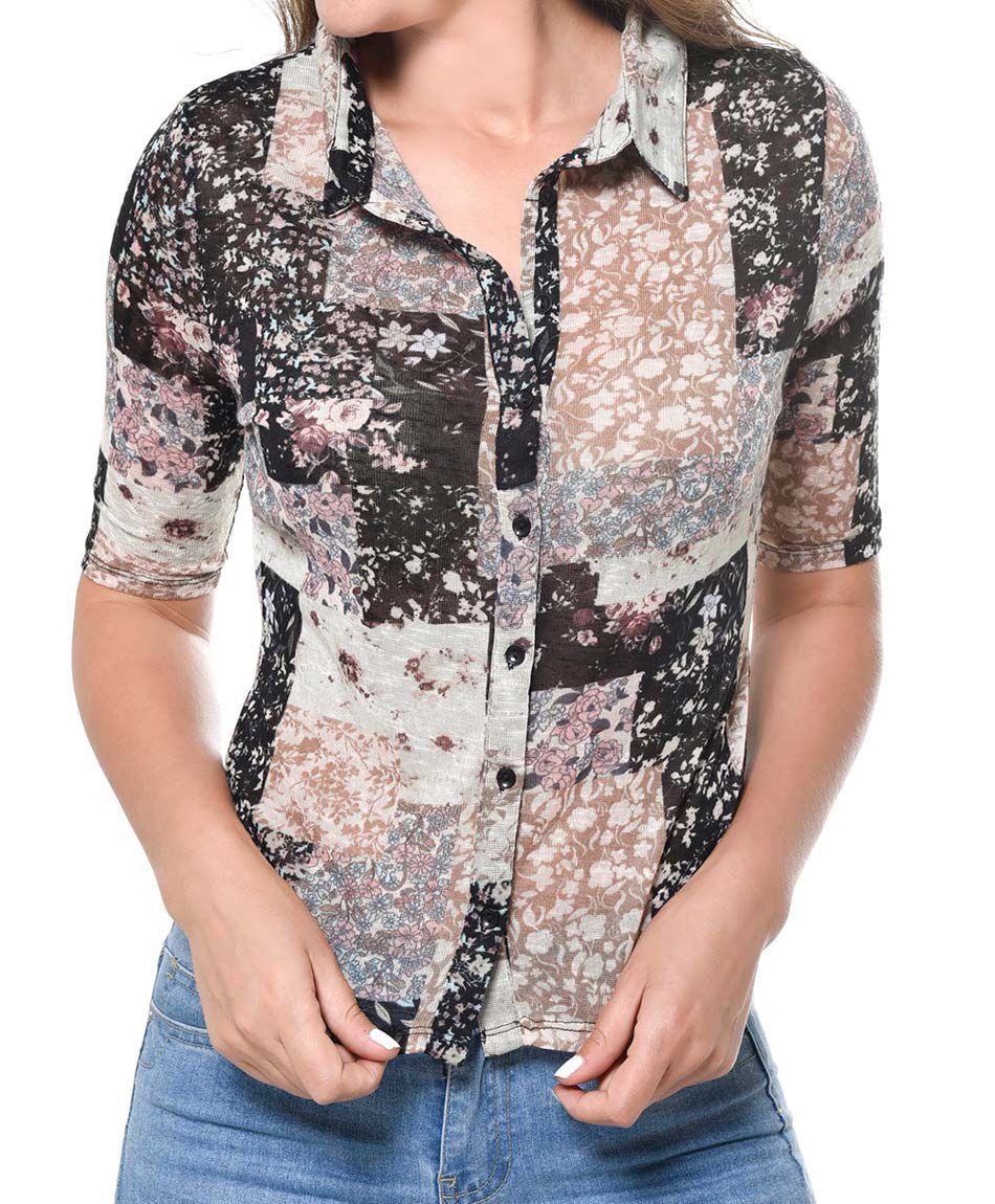 Blusa estampada