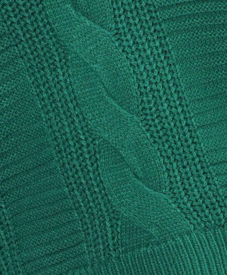 Sweater mujer textura verde