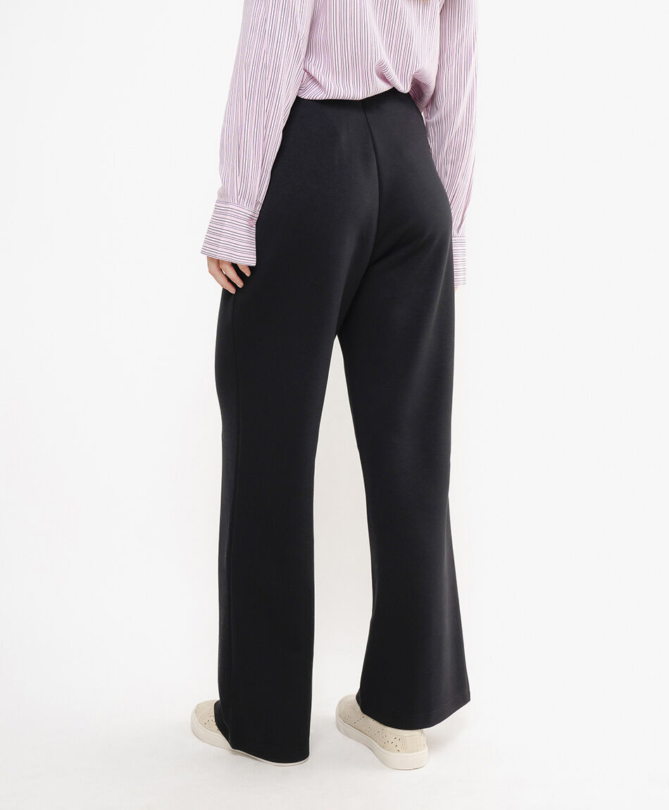 Pantal&oacute;n mujer wide roma negro