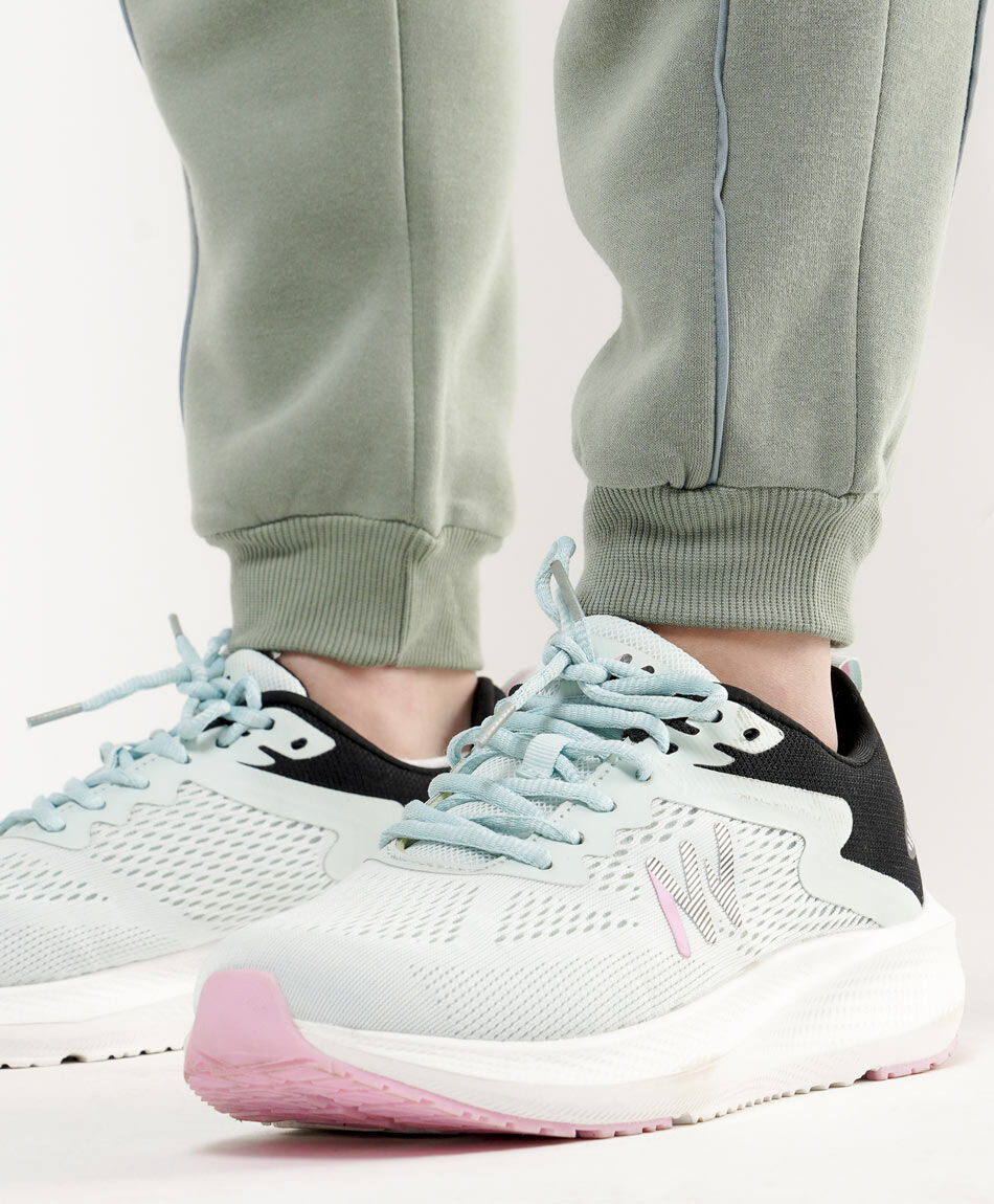 Pantal&oacute;n deportivo mujer verde costuras