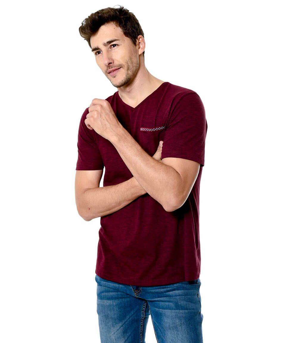 Polera bolsillo tape