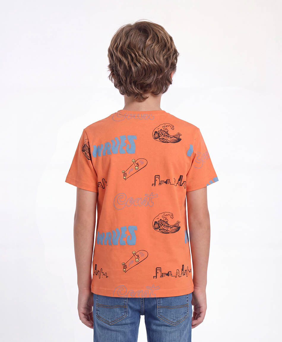 Remera nino skate city