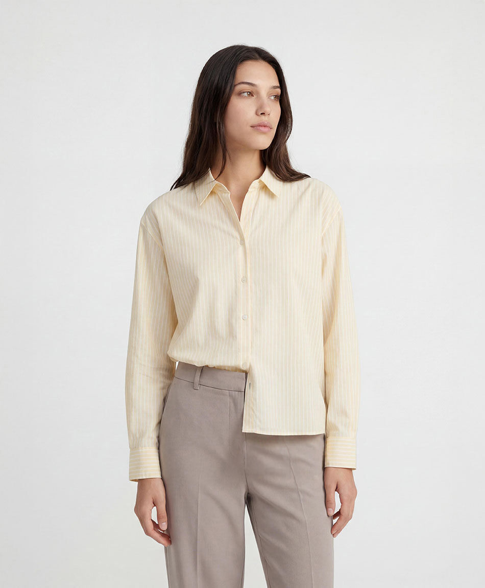 Camisa mujer pastel rayas