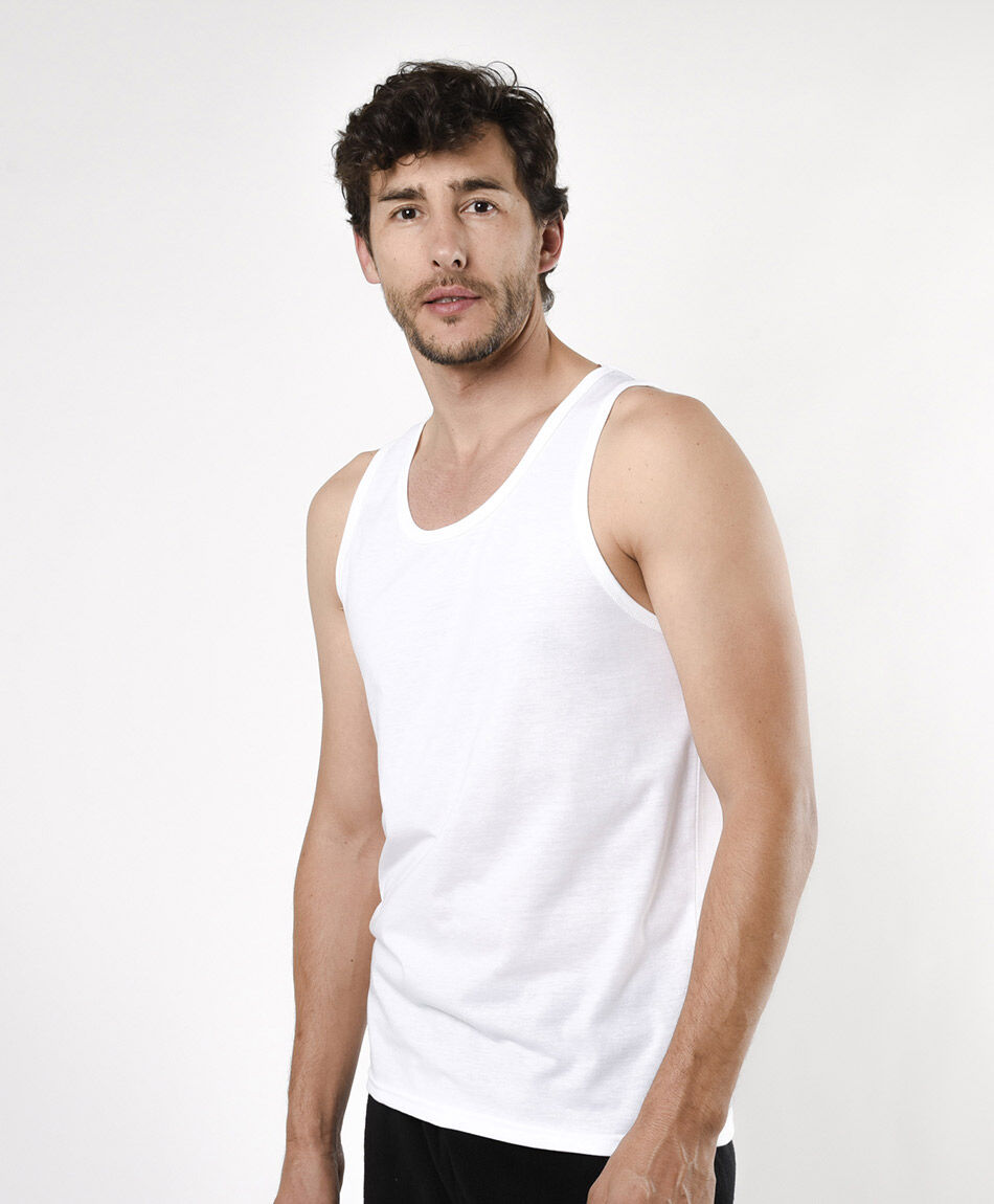Camiseta hombre sin mangas