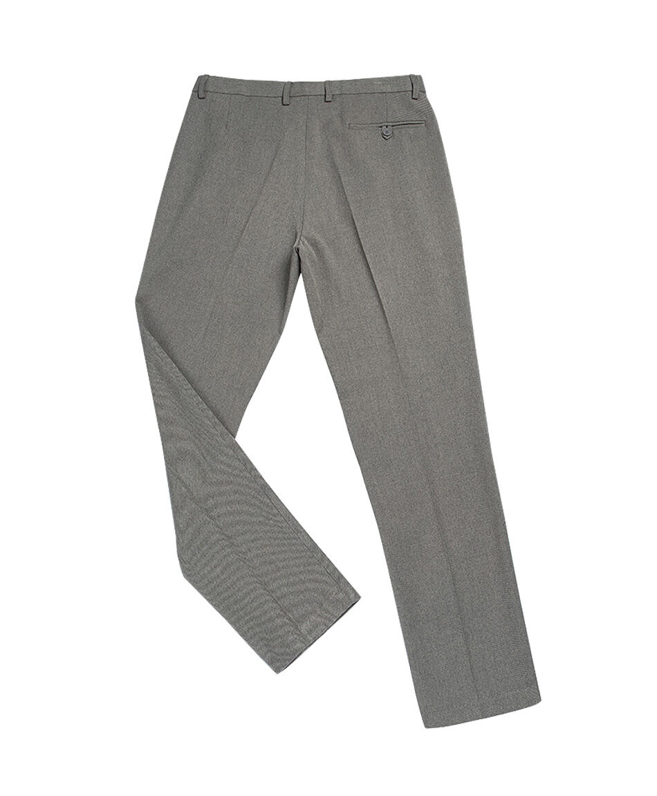 Pantal&oacute;n escolar pinza gris