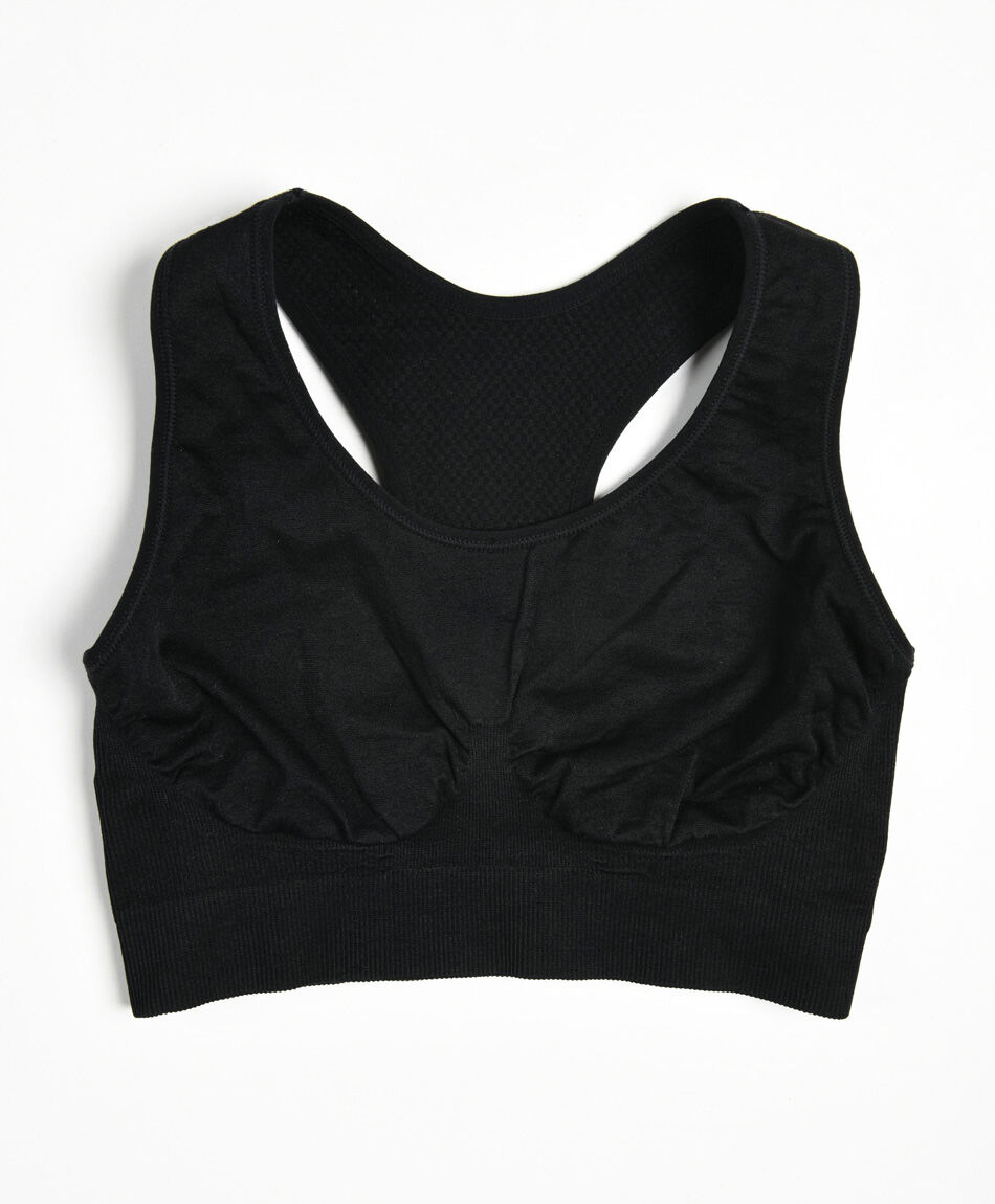 Peto deportivo mujer negro